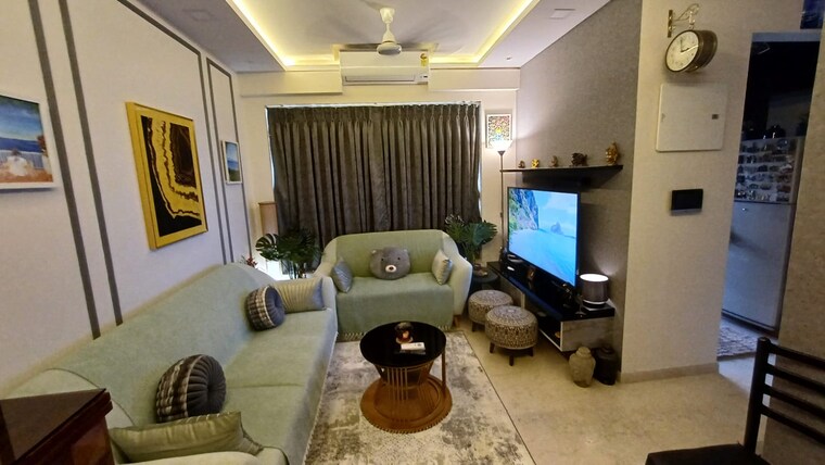 Living Room, kalpataru-paramount 2 Bedroom 800 Sq.Ft. Apartment In Kapur Bawdi Thane 9554268