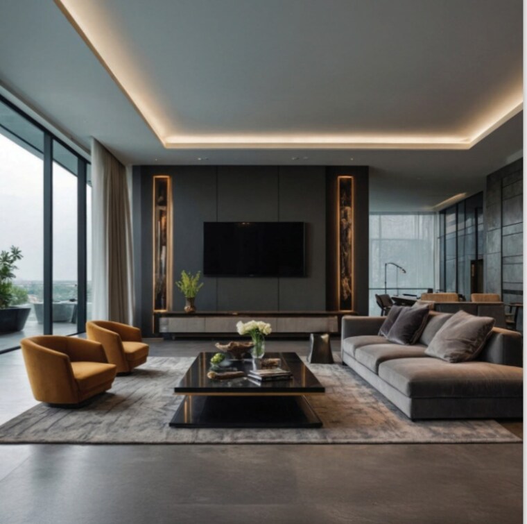 Living Room, new alipore 3 Bedroom 2561 Sq.Ft. Apartment In New Alipore Kolkata 9554284