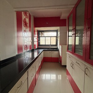 Kitchen in 2 BHK Apartment at Giriraj CHS Panvel, Panvel Sector 15a – for Rent
