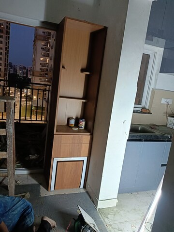 Balcony in 2.5 BHK Apartment at GHR Titania, Kondapur – for Rent