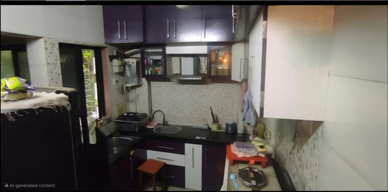 Kitchen, lok-upvan-apartment-phase-2 2 Bedroom 950 Sq.Ft. Apartment In Vasant Vihar Thane 9554347