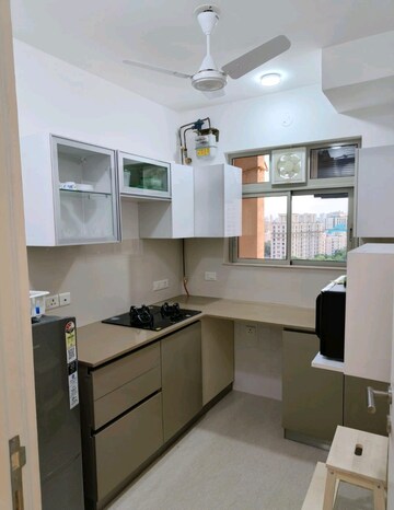 Kitchen in 1 BHK Apartment at Hiranandani Solitaire Studio Apartment, Ghodbunder Road – for Rent