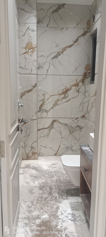 Bathroom in 3 BHK Builder Floor at Janakpuri – for Sale