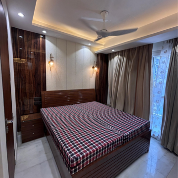 Bedroom in 3 BHK Builder Floor at Safdarjung Enclave – for Rent