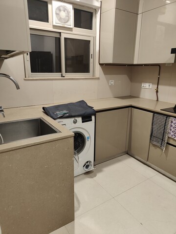 Kitchen in 2 BHK Apartment at One Hiranandani Park, Ghodbunder Road – for Rent