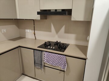 Kitchen in 2 BHK Apartment at One Hiranandani Park, Ghodbunder Road – for Rent