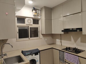 Kitchen in 2 BHK Apartment at One Hiranandani Park, Ghodbunder Road – for Rent