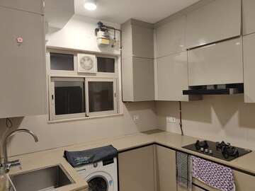Kitchen in 2 BHK Apartment at One Hiranandani Park, Ghodbunder Road – for Rent