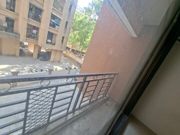 Balcony in 1 BHK Apartment at Raunak Delight, Owale – for Rent