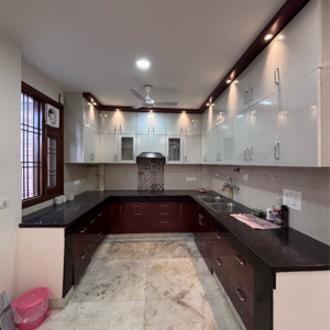 Kitchen in 3 BHK Builder Floor at Gautam Nagar – for Rent