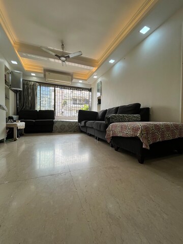 Living Room in 1 BHK Apartment at Bandra West – for Rent