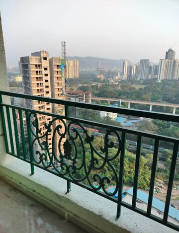 Balcony in 2 BHK Apartment at Siddhi Highland Springs, Dhokali – for Rent