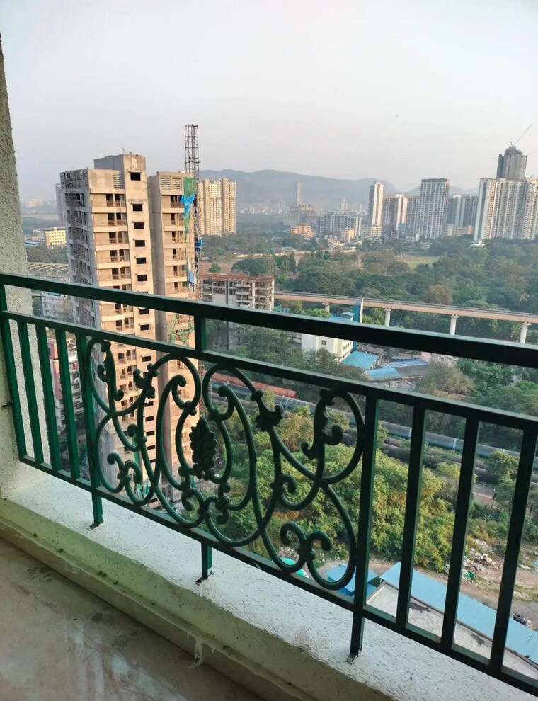 Balcony, siddhi-highland-springs 2 Bedroom 900 Sq.Ft. Apartment In Dhokali Thane 9554429