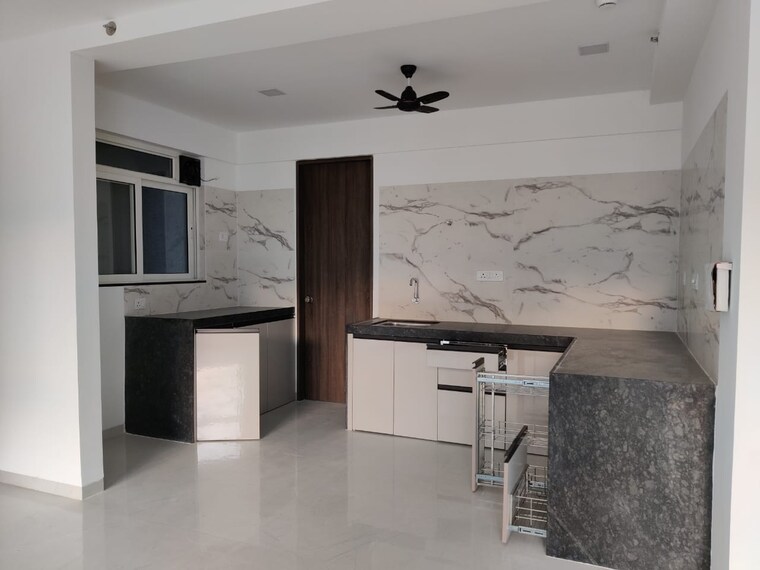 Kitchen, goel-ganga-serio 2 Bedroom 747 Sq.Ft. Apartment In Kharadi Pune 9554449