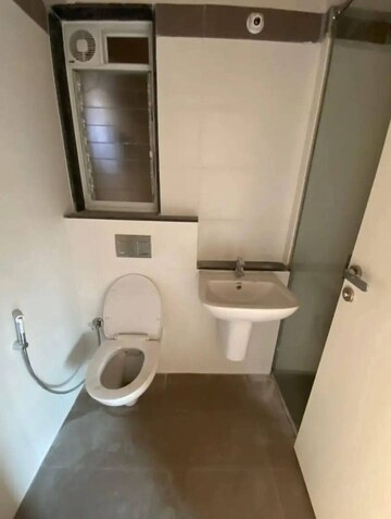Bathroom in 2 BHK Apartment at Rustomjee Urbania Azziano, Thane West – for Rent