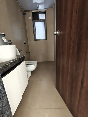 Bathroom in 2.5 BHK Apartment at Runwal Eirene, Balkum Pada – for Rent