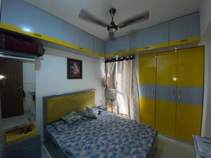 Bedroom in 2 BHK Apartment at Lodha Crown Quality Homes, Majiwada – for Rent