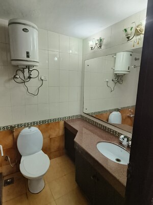 Bathroom in 2 BHK Apartment at Eros Wembley Estate, Sector 50 – for Rent