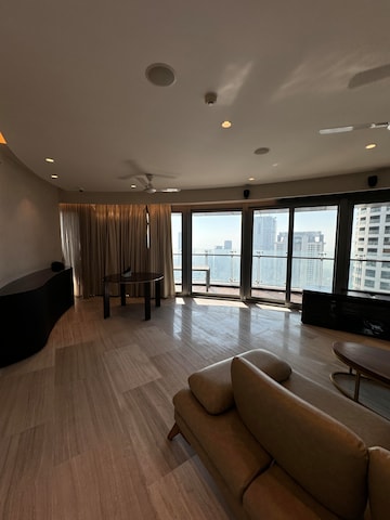 Staircase in 5 BHK Apartment at Lodha The World Towers World One Tier 2, Worli – for Rent