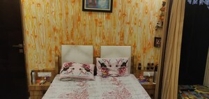 Bedroom in 1 BHK Apartment at Sai Abhishek CHS, Goregaon East – for Rent