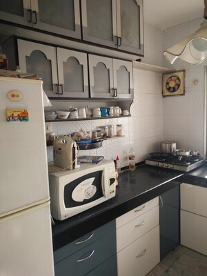 Kitchen in 1 BHK Apartment at Prayag Heights, Dindoshi – for Rent