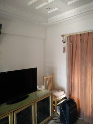 Living Room in 1 BHK Apartment at Prayag Heights, Dindoshi – for Rent