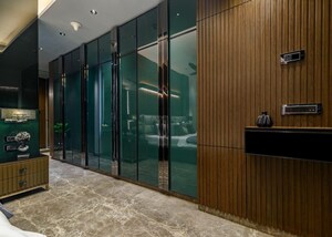 Building Lobby in 6 BHK Apartment at Lodha World View, Worli – for Rent