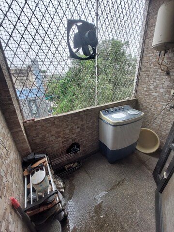 Balcony in 3 BHK Builder Floor at Gujranwala Town – for Rent