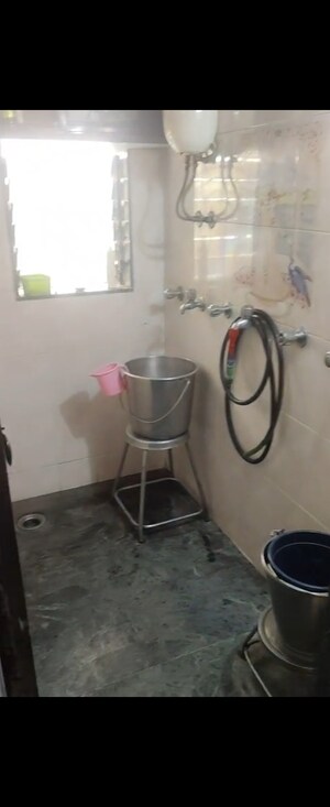Bathroom in 1 BHK Apartment at Gauri Shankar CHS, Dombivli West – for Sale