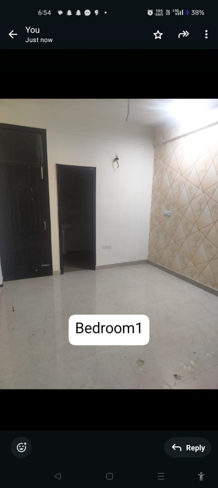 Room, dhakoli 3 Bedroom 1200 Sq.Ft. Builder Floor In Dhakoli Zirakpur 9554572