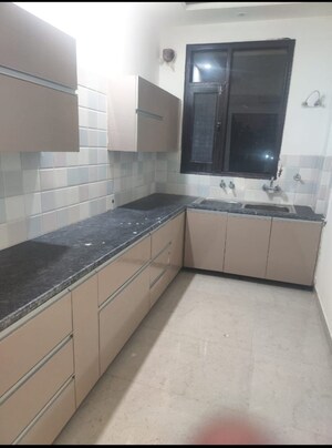 Kitchen in 3 BHK Builder Floor at Dhakoli – for Sale