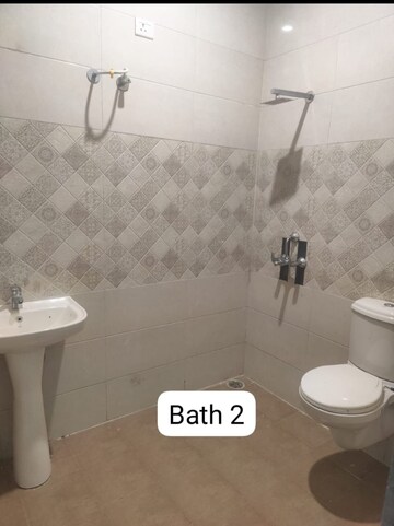 Bathroom in 3 BHK Builder Floor at Dhakoli – for Sale