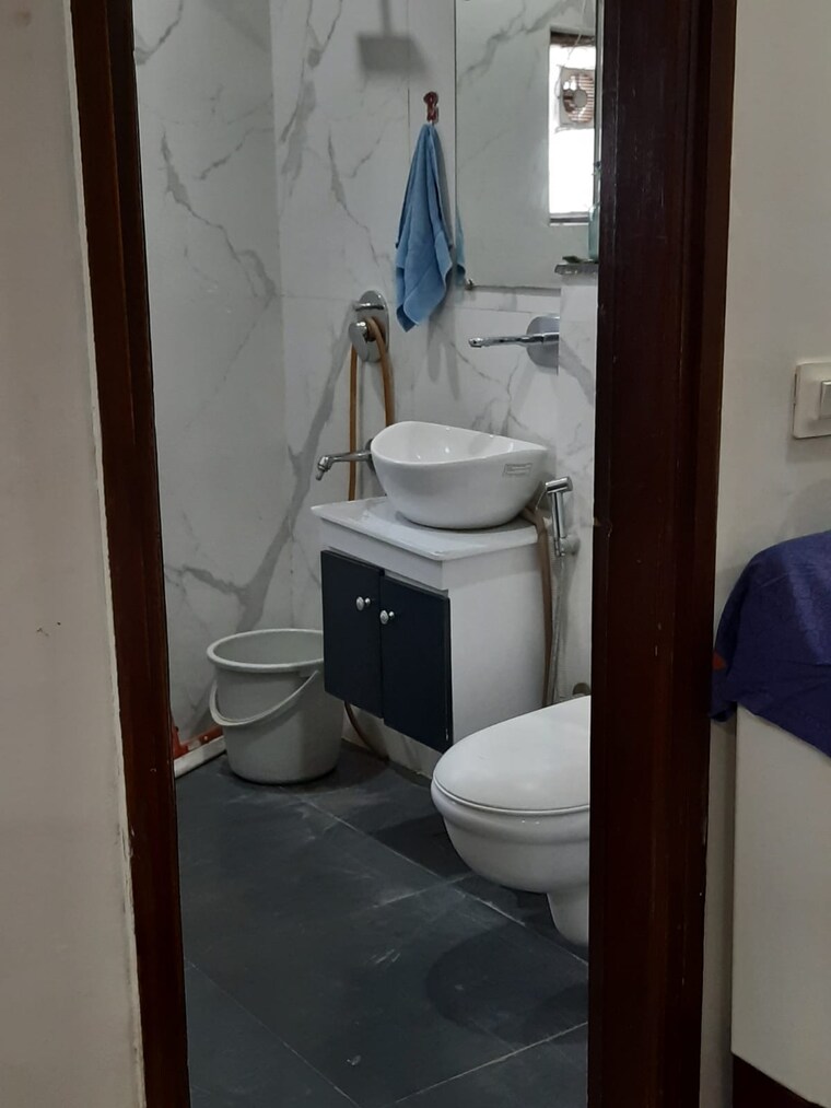 Bathroom, motia-blue-ridge 3 Bedroom 1200 Sq.Ft. Builder Floor In Dhakoli Zirakpur 9554579
