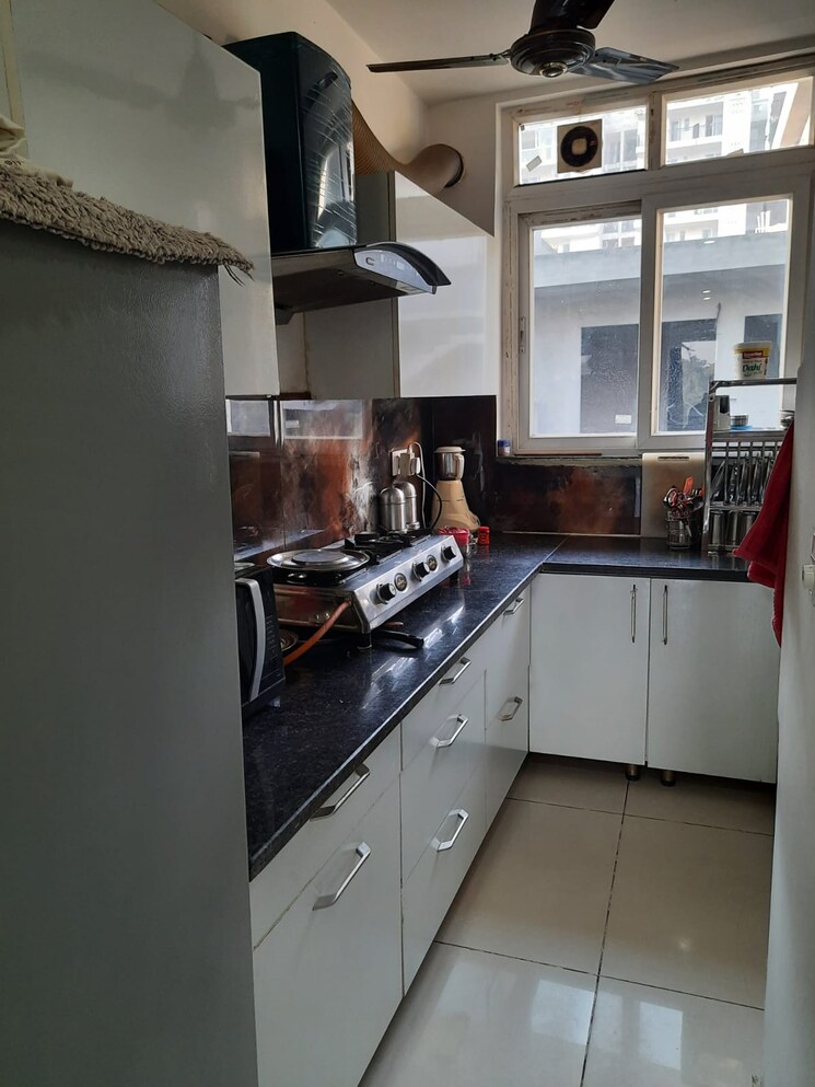 Kitchen, motia-blue-ridge 3 Bedroom 1200 Sq.Ft. Builder Floor In Dhakoli Zirakpur 9554579