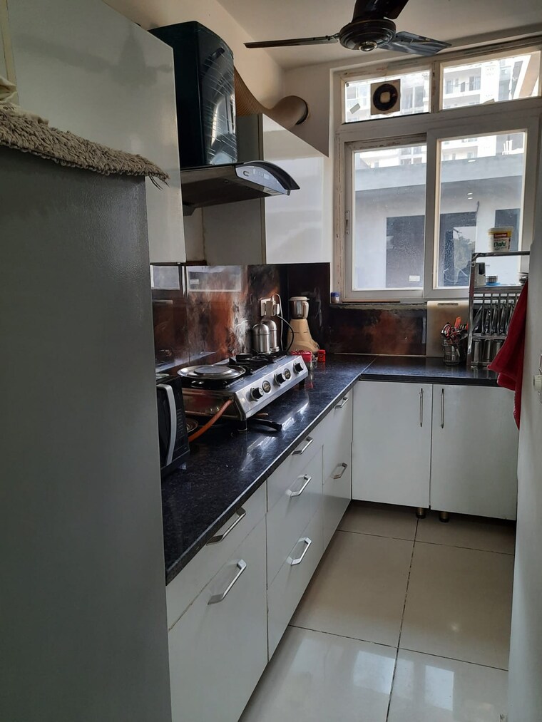 Kitchen, motia-blue-ridge 3 Bedroom 1200 Sq.Ft. Builder Floor In Dhakoli Zirakpur 9554579