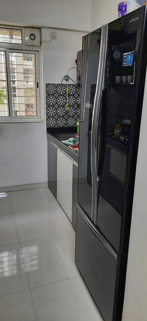 Kitchen in 1 BHK Apartment at Lodha Amara, Kolshet Road – for Rent