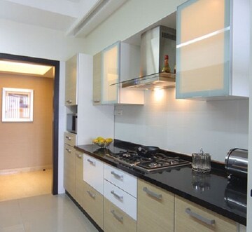 Kitchen in 3 BHK Apartment at DB Realty Orchid Woods, Goregaon East – for Rent