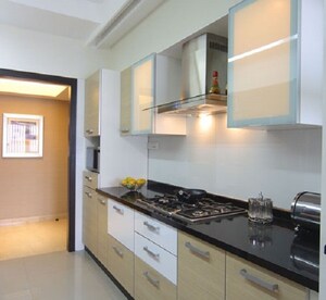 Kitchen in 4 BHK Apartment at DB Realty Orchid Woods, Goregaon East – for Rent