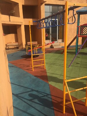 Staircase in 4 BHK Apartment at DB Realty Orchid Woods, Goregaon East – for Rent