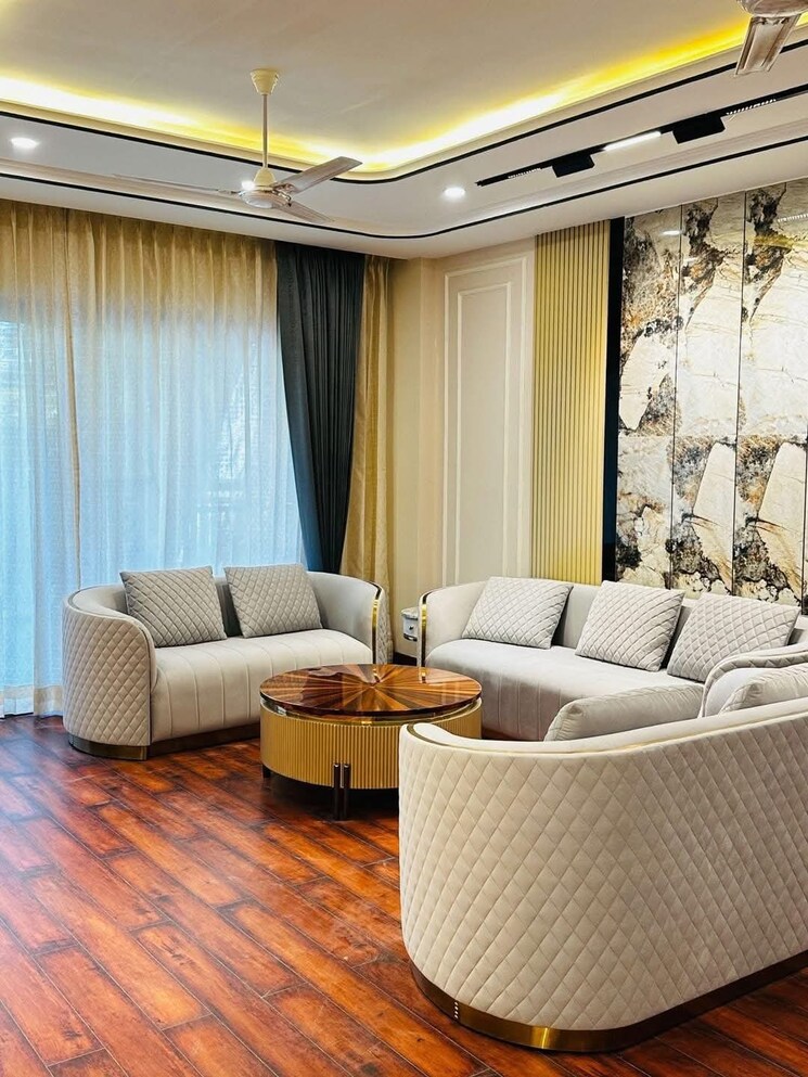 Living Room, dlf-cyber-park 3 Bedroom 1698 Sq.Ft. Builder Floor In Sector 20 Gurgaon 9554671