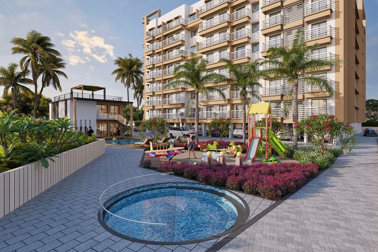 Exterior View, space-india-amulyam 1 Bedroom 565 Sq.Ft. Apartment In Pale bk Navi Mumbai 9554674