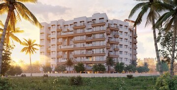 1 BHK Apartment – Exterior View View at Space India Amulyam, Pale bk - for Sale