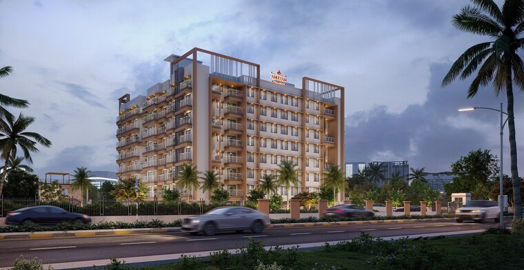 Exterior View, space-india-amulyam 1 Bedroom 565 Sq.Ft. Apartment In Pale bk Navi Mumbai 9554674