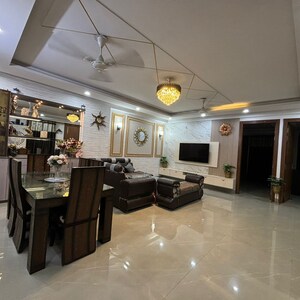 Living Room in 3 BHK Builder Floor at Saket – for Rent