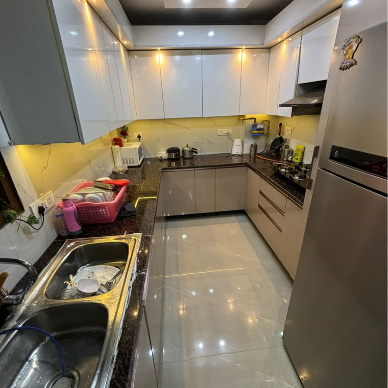 Kitchen, saket 3 Bedroom 1800 Sq.Ft. Builder Floor In Saket Delhi 9554687