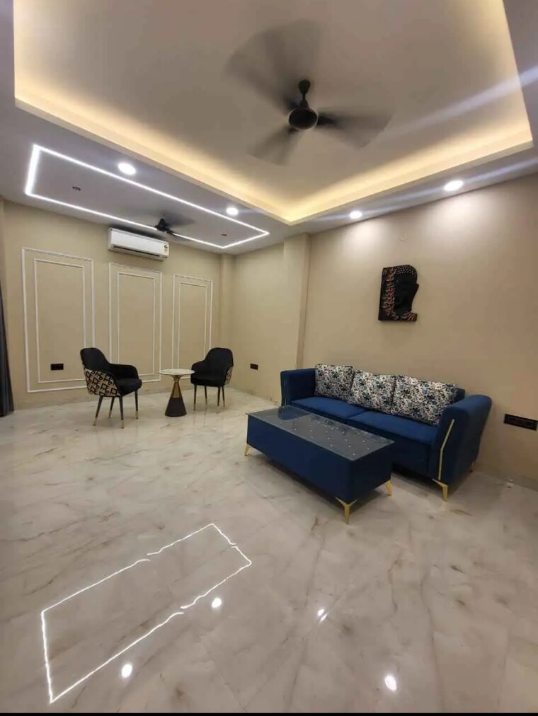 Living Room, dlf-cyber-city 1 Bedroom 845 Sq.Ft. Builder Floor In Sector 24 Gurgaon 9554692