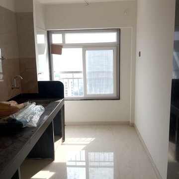 Kitchen in 3 BHK Apartment at High Rise Building, Goregaon West – for Rent