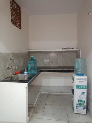 Kitchen in 2 BHK Builder Floor at H Block Shastri Nagar – for Rent