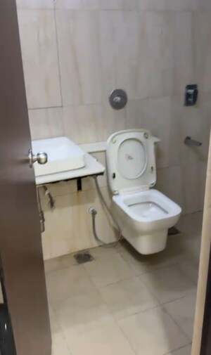 Bathroom in 3 BHK Apartment at Marina Skies, Hi Tech City – for Rent