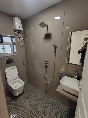 Bathroom in  Pg at Prabhadevi – for Rent